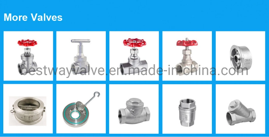 API602 800lb F316L/F304L/F304 Bolted Bonnet NPT Forged Stainless Steel Globe Valve