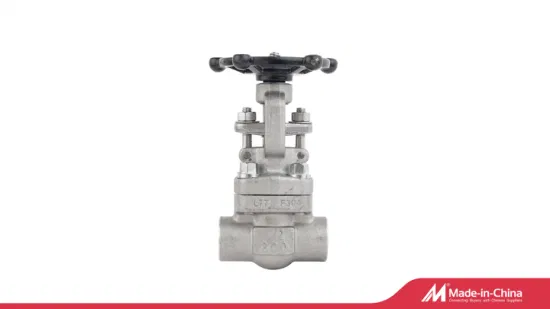 DN40 Series 800 Carbon Steel Forged High Pressure Gate Valve 3 Inch Gate Valve China A105 Socket Weld End Gate Valve