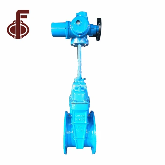 Cast/Ductile Iron Di Ci Stainless Steel Body EPDM/NBR/PTFE Seat Electrical Actuator Driver Pn10 Pn16 150lb Flange Gate Sluice and Butterfly Valve